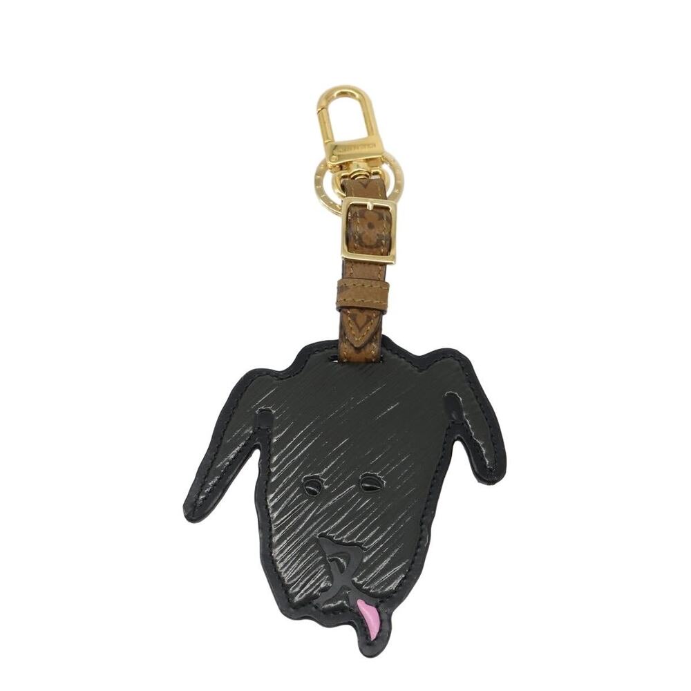 Louis Vuitton Catgram Porte Cles Porto Address Charm Black